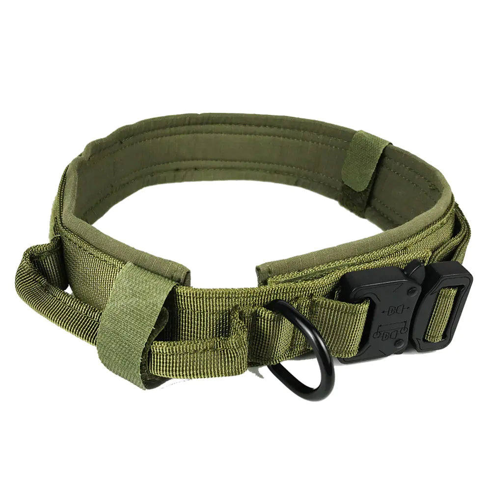 Tactical Adjustable Nylon Dog Collar with Camouflage