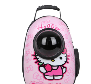 Breathable Pet Space Capsule Backpack for Cats and Dogs
