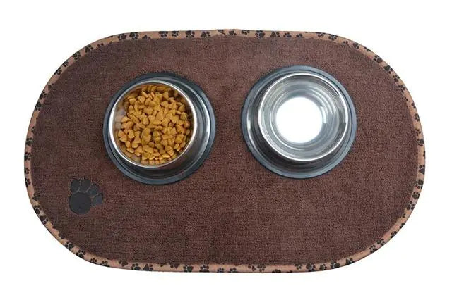 Easy-Clean Pet Dining Mat