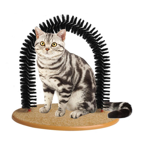 Cat Arch Self Groomer Massager Toy Cat Toys Pet Kitten Scratcher