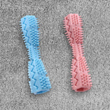 Soft Dog Chew Rubber Dog Teeth Cleaning Toy Aggressive Chewers Food Treat Dispensing