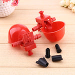 Automatic Water Drinker Drinking Cup Quail Chicken Bird Coop Chick Feed Cup Bowl Kit Feed Cup