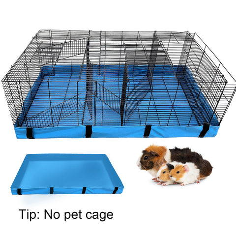 Guinea Pig Cage Mat 600D Oxford Dustproof Waterproof Durable Dog Cat Rabbit Cage Cushion