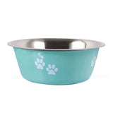 Non-slip Dog Bowls For Small Medium Large Dog Feeder Bowls Drinkers Stainless Steel High Capacity Pet Feeders