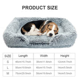 Super Warm Dog Bed Winter Thickened Cushion Removable Dog Mat