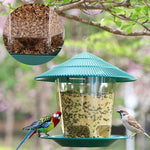 Bird Feeder Automatic Foot Feeding Tool Outdoor Bird Feeder Hanging Nut Feeding Multiple Hole