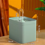 Ultra-Quiet Cat Water Fountain Filter Smart Automatic Pet Dog Water Dispenser&amp;Burnout Prevention Pump1.5L Recirculate Filtrin